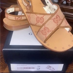 Gucci toddler girl sandals